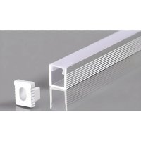 Perfil AL 0809 Sobrepor Alumínio 2 m